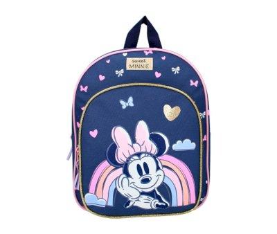 Mochila Pequena Minnie Mouse Sweety Navy