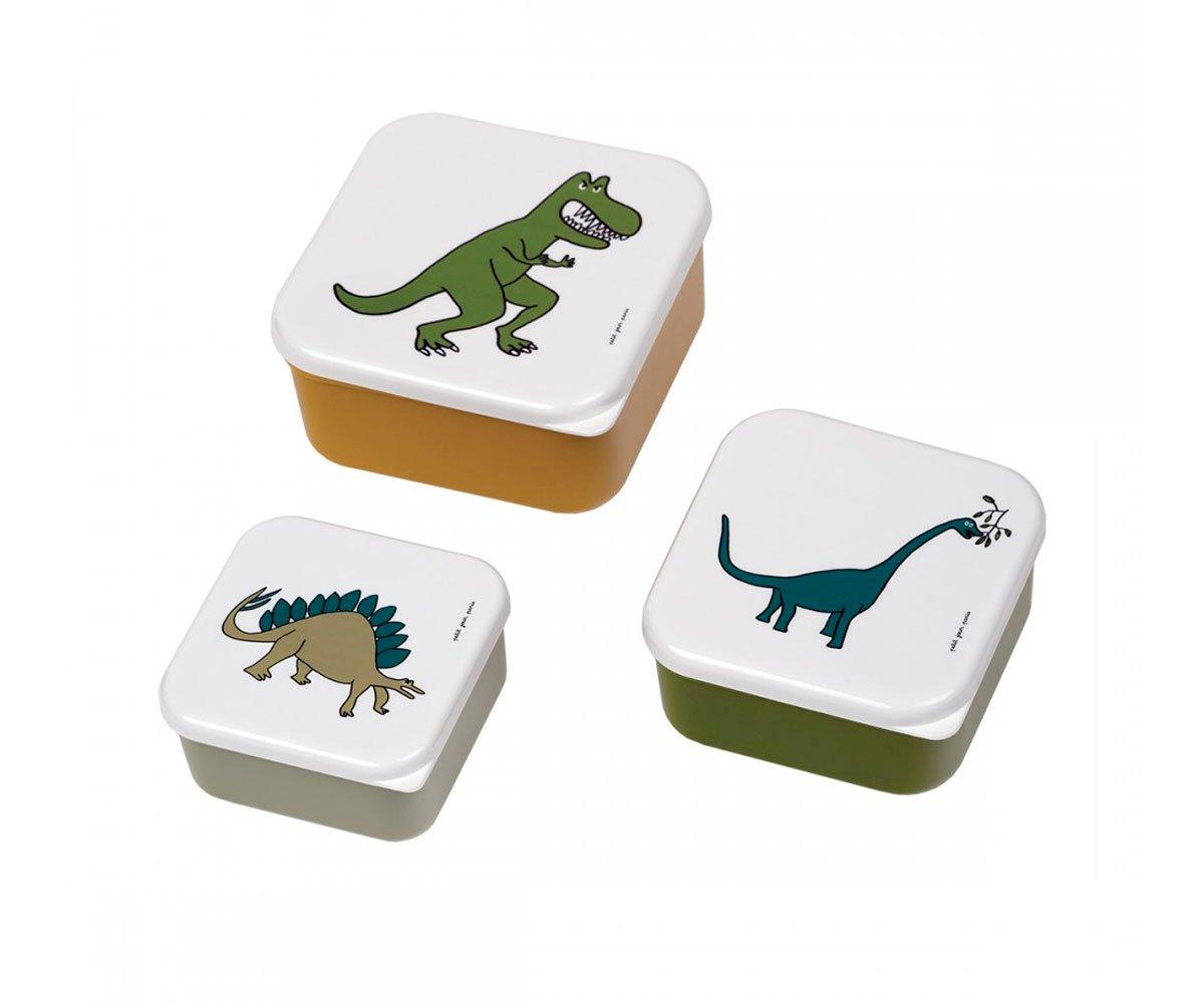 3 Boîtes à Lunch Dinosaures