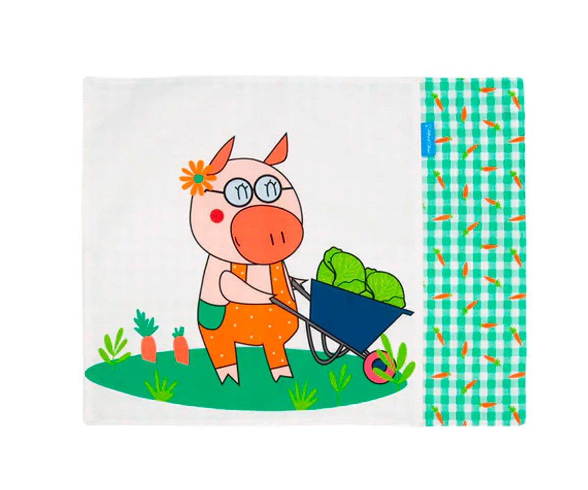 Serviette Daisy Piggy - Personnalisé