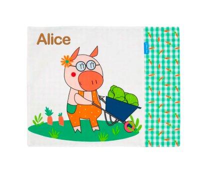 Servilleta Daisy Piggy Personalizable