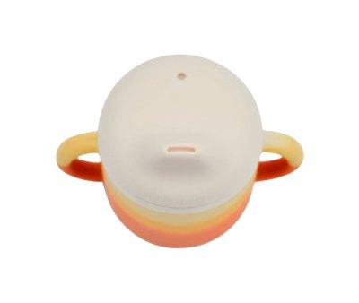 Copo de silicone com alas  Ombre Color Splash Sienna