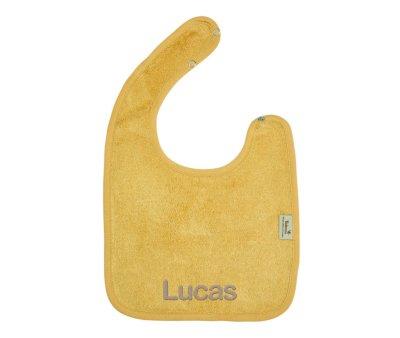 Babero Timboo Honey Yellow Personalizable