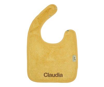 Babero Timboo Honey Yellow Personalizable
