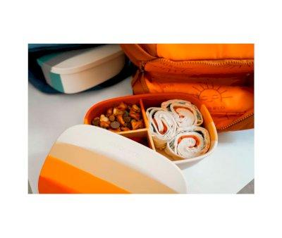 Caja Almuerzo Silicona Color Splash Sienna Ombre