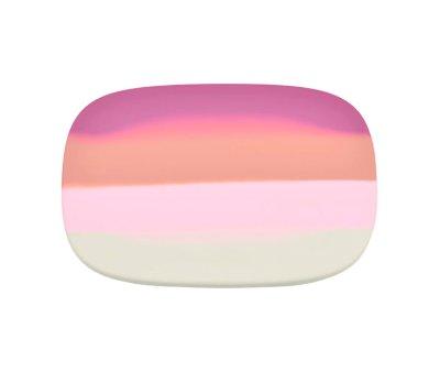 Lancheira de silicone Color Splash Mauve Rose Ombre