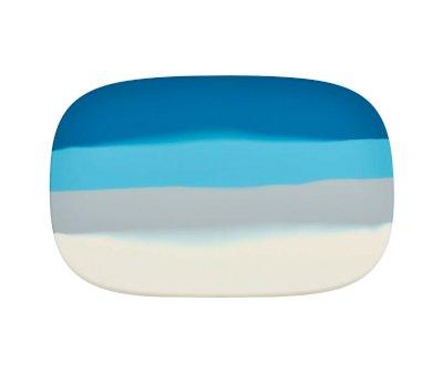 Lancheira de silicone Desert Teal Ombre Color Splash