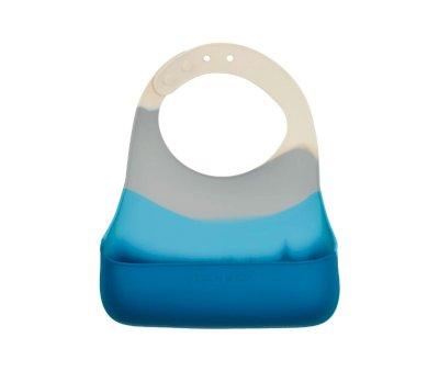 Babete de silicone Color Splash Collection Desert Teal Ombre
