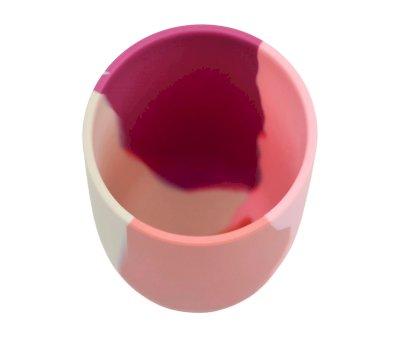 2  Vasos de Silicona Color Splash Mauve Rose Ombre