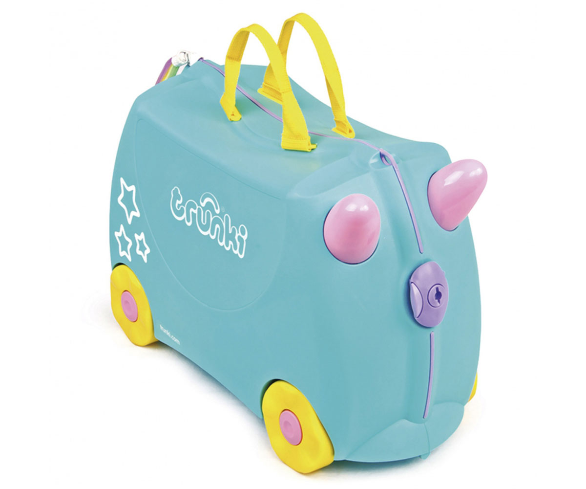 Valise Trunki Ride On - Una la Licorne 