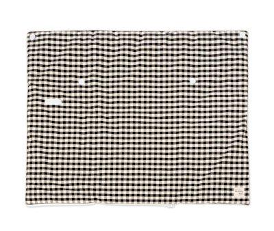 Remy Black Swaddle Blanket