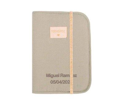 Porte-documents Honey Comb Laurel Green Poem  Personnalisable