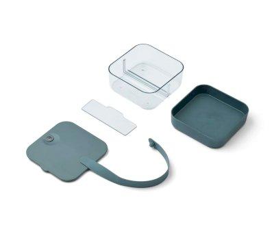 Caja de Almuerzo Amandine Sea Blue/Whale Blue