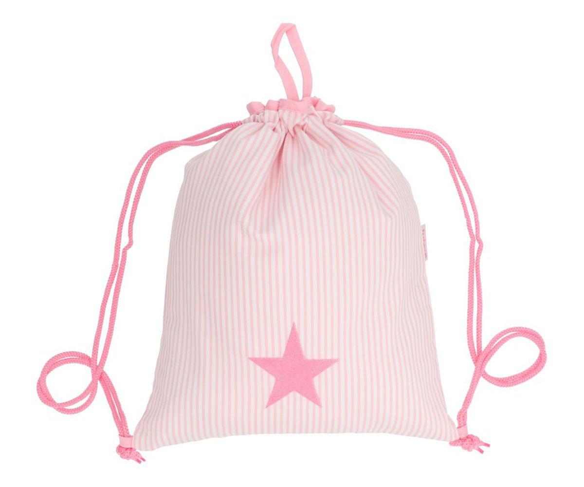 Mochila Saco Personalizada Oxford Rosa