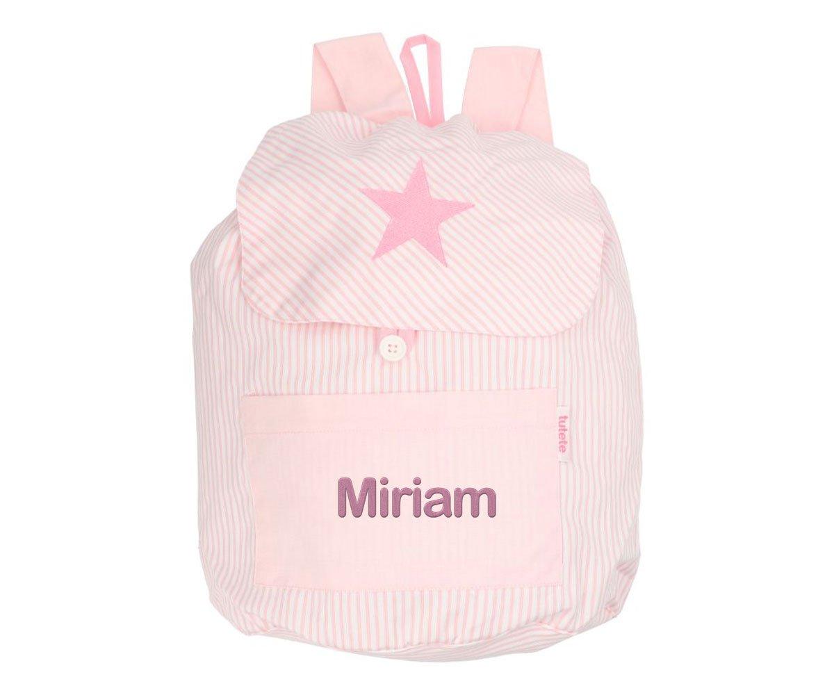 Mochila Grande Oxford Rosa - Personalizado