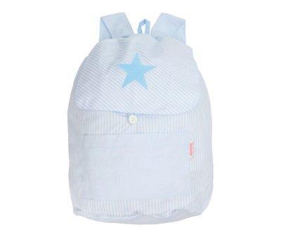 Mochila Grande Personalizada Oxford Azul