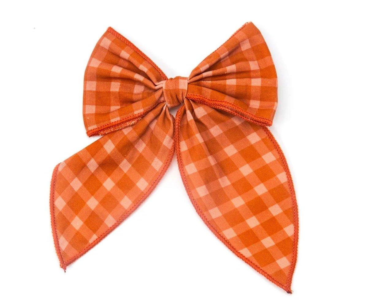 Fiocco Capelli Grande Sunset Gingham