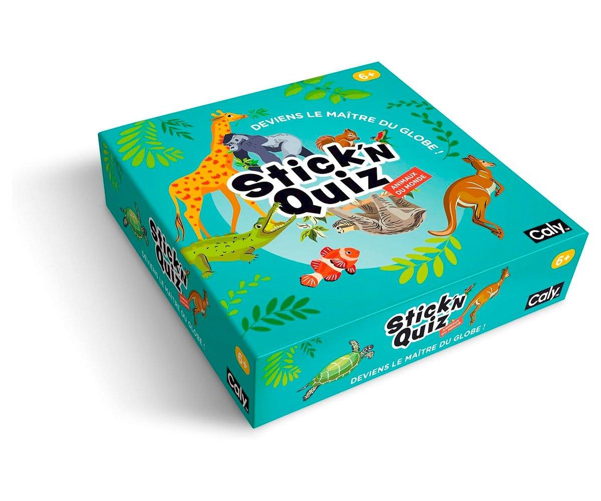 Stick'n Quiz Animais Do Mundo