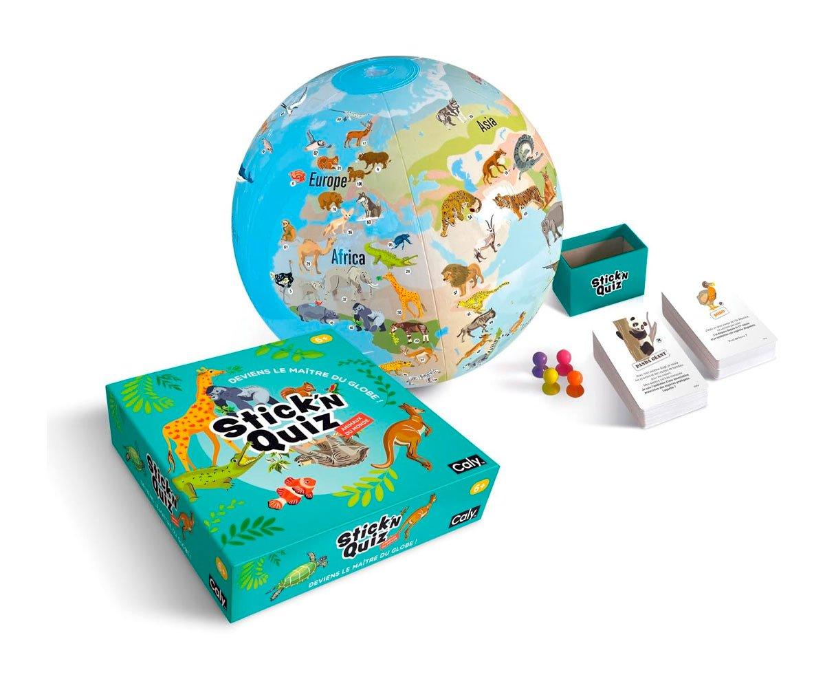 Stick'n Quiz Animais Do Mundo