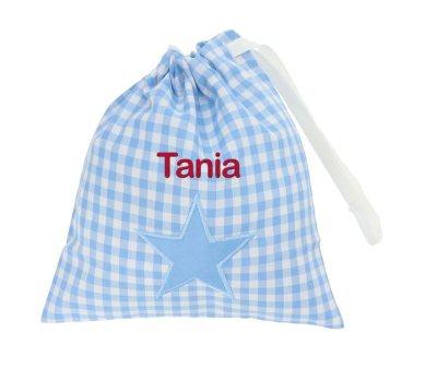 Bolsa Merienda Big Star Vichy Azul Claro