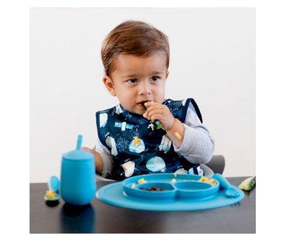 Babero con Manga Corta Bapron Baby Outer Space