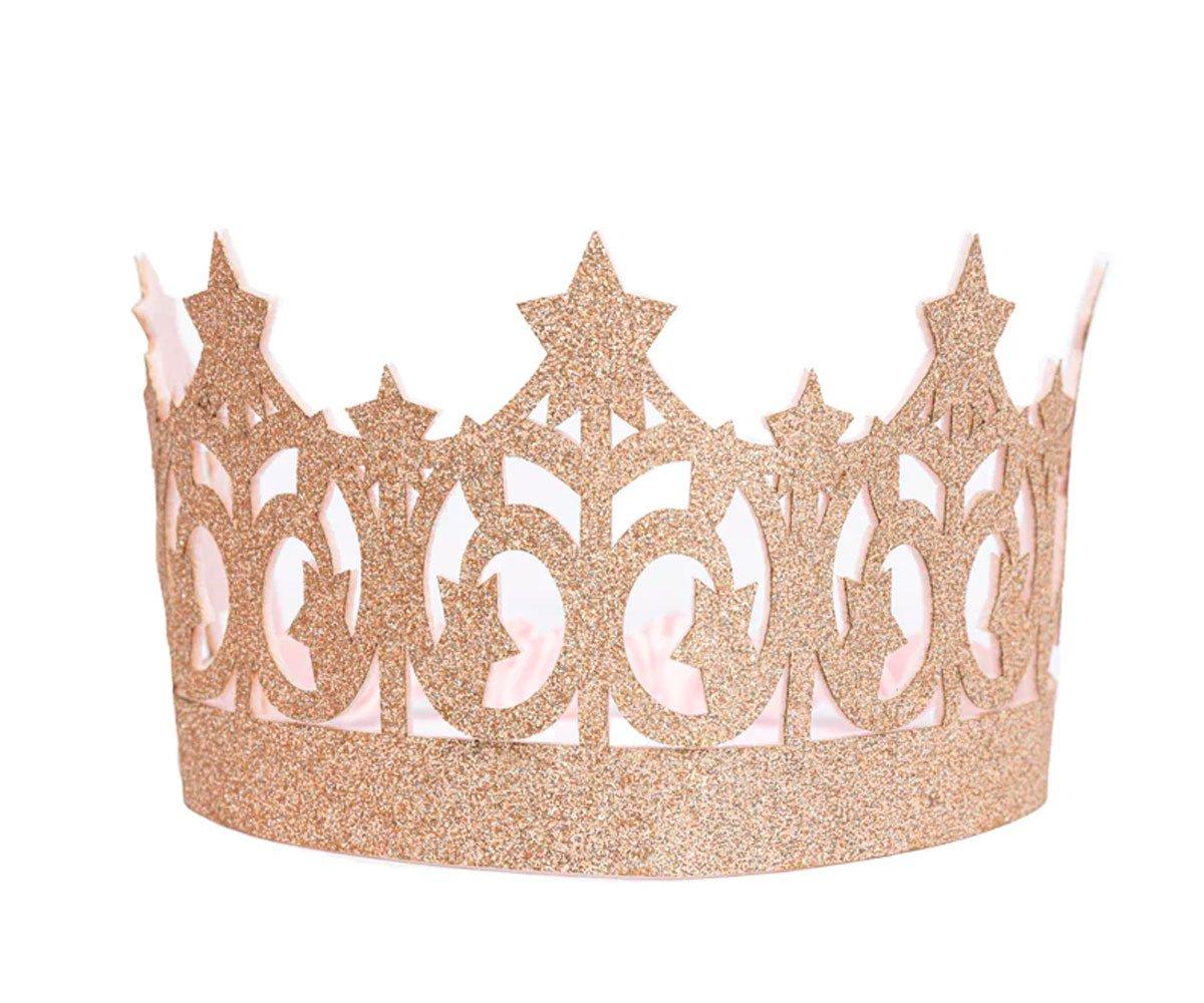 Couronne à Paillettes Dorées