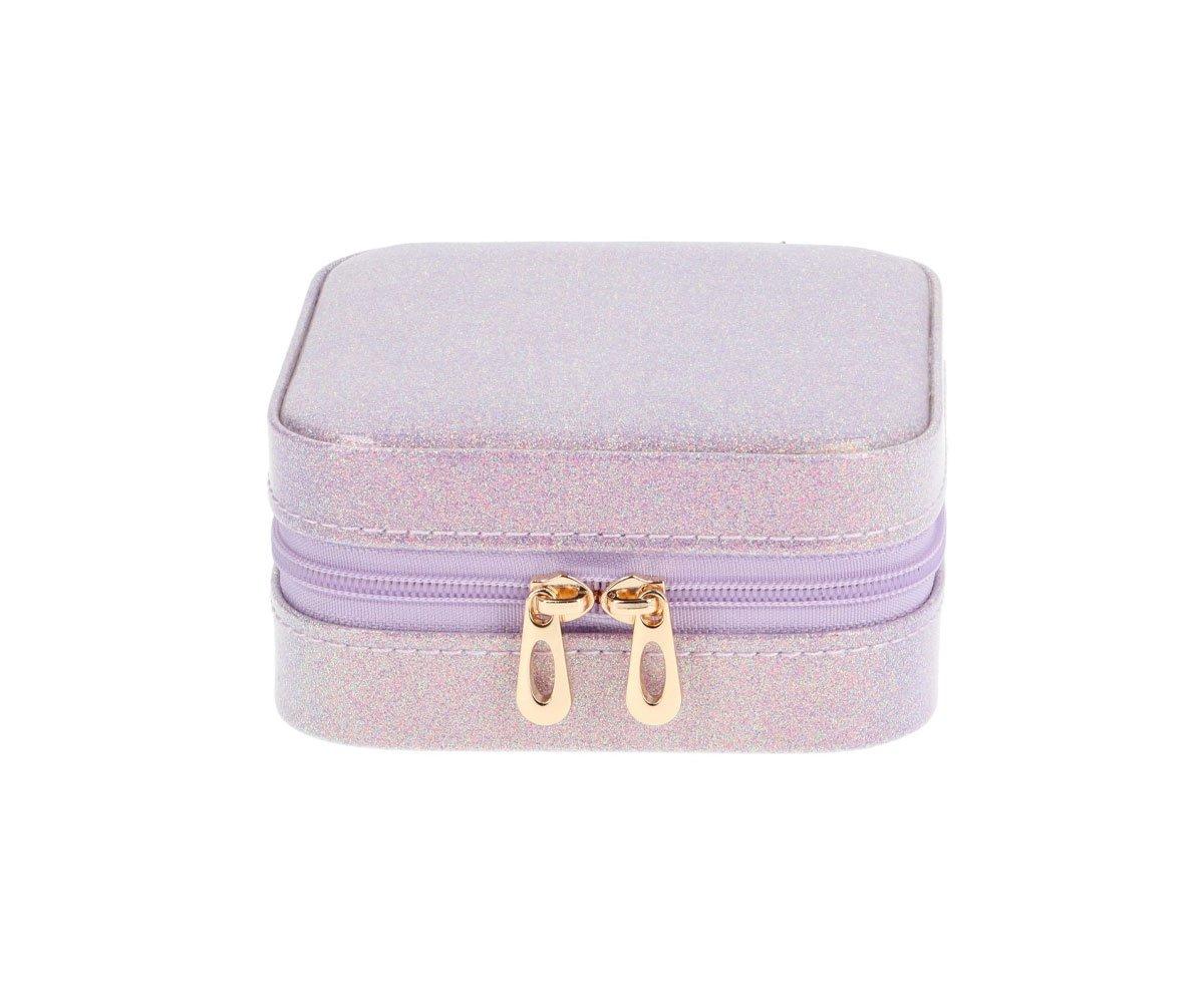 Porta Jias Infantil Glitter Lilac