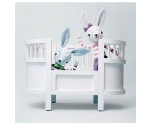 Sebra Lit Bebe Pour Poupees Blanc Matelas Tutete