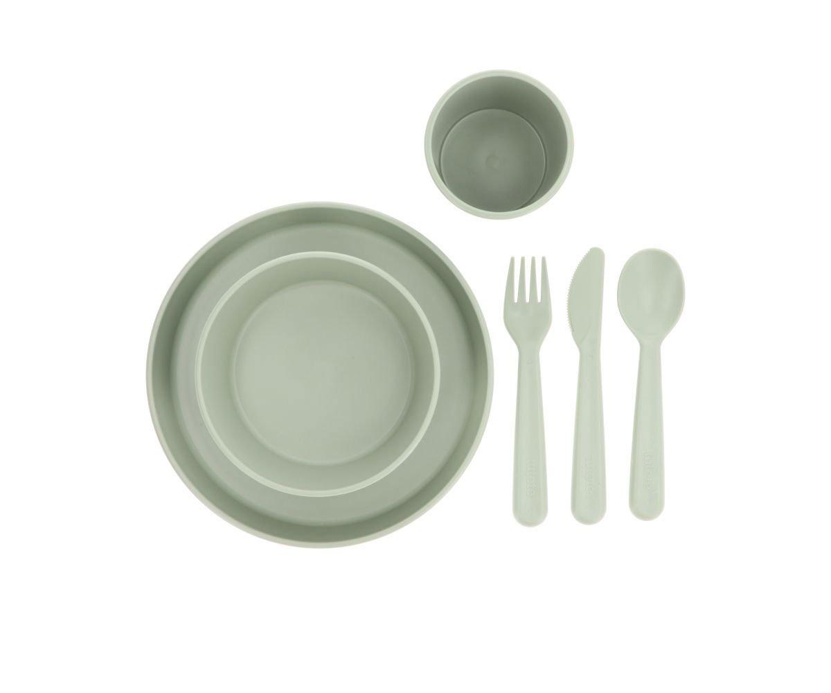 Set Jantar Infantil Tutete Sage