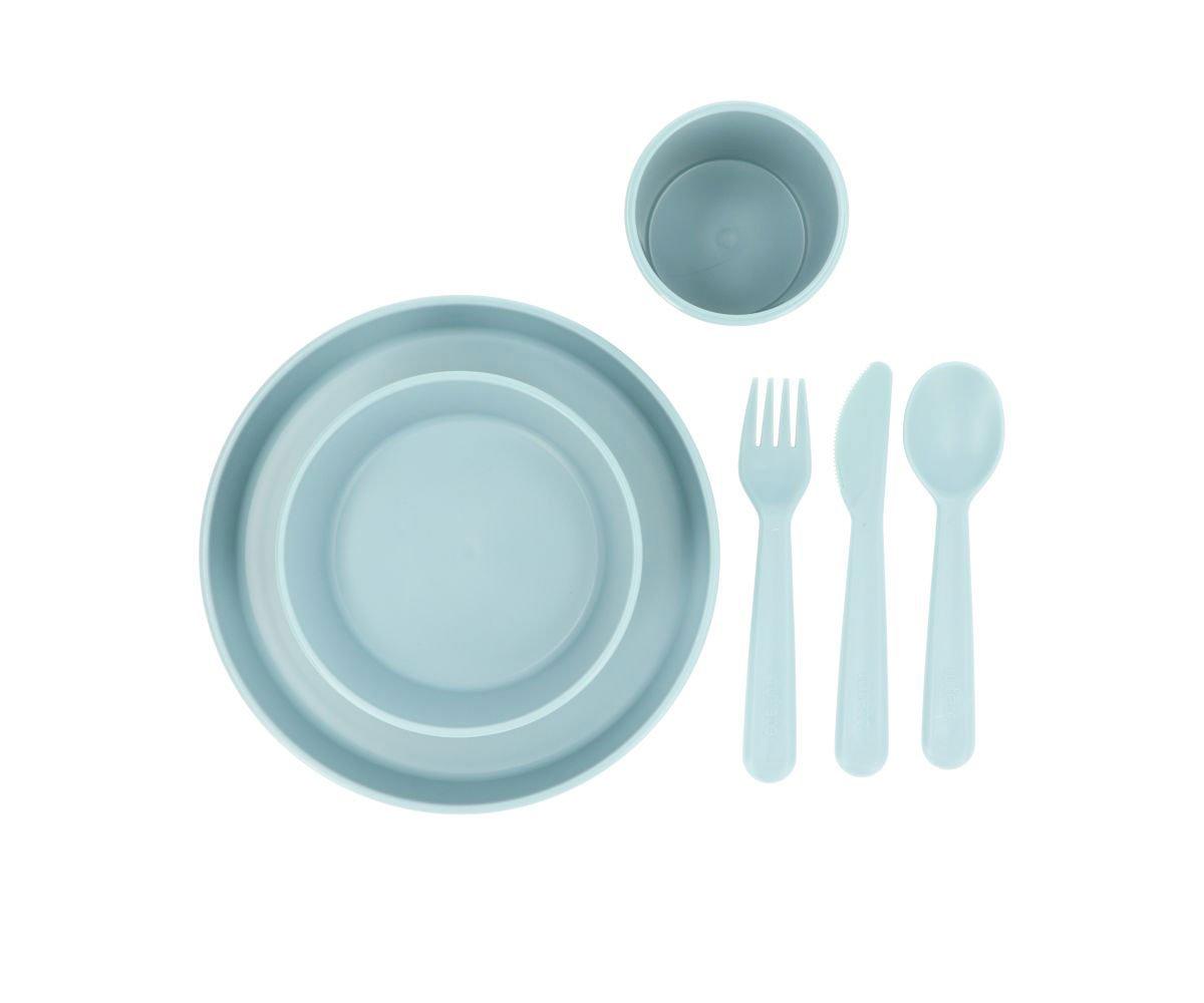 Set Jantar Infantil Tutete Light Blue