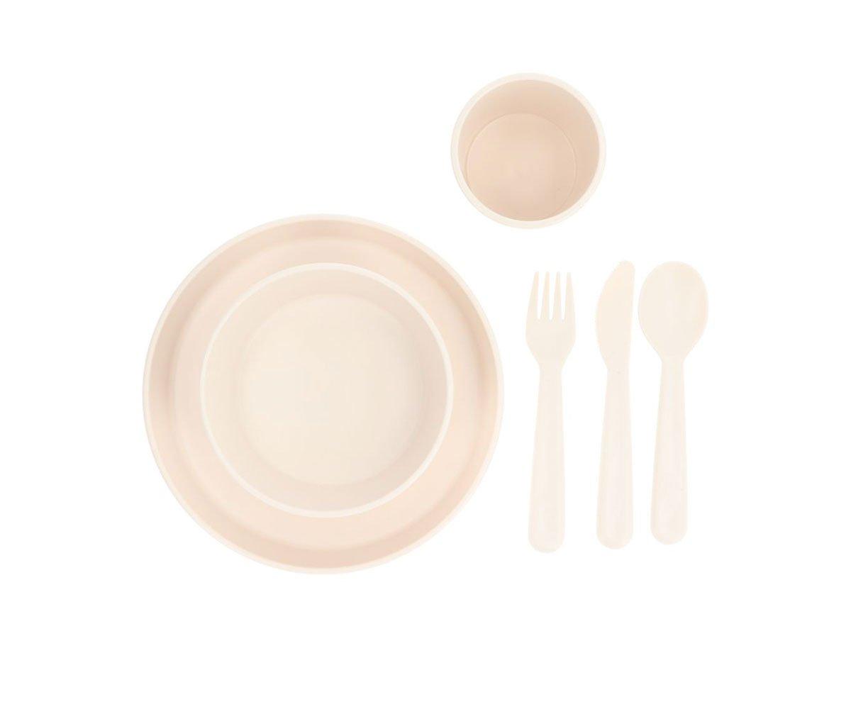 Set Jantar Infantil Tutete Ivory