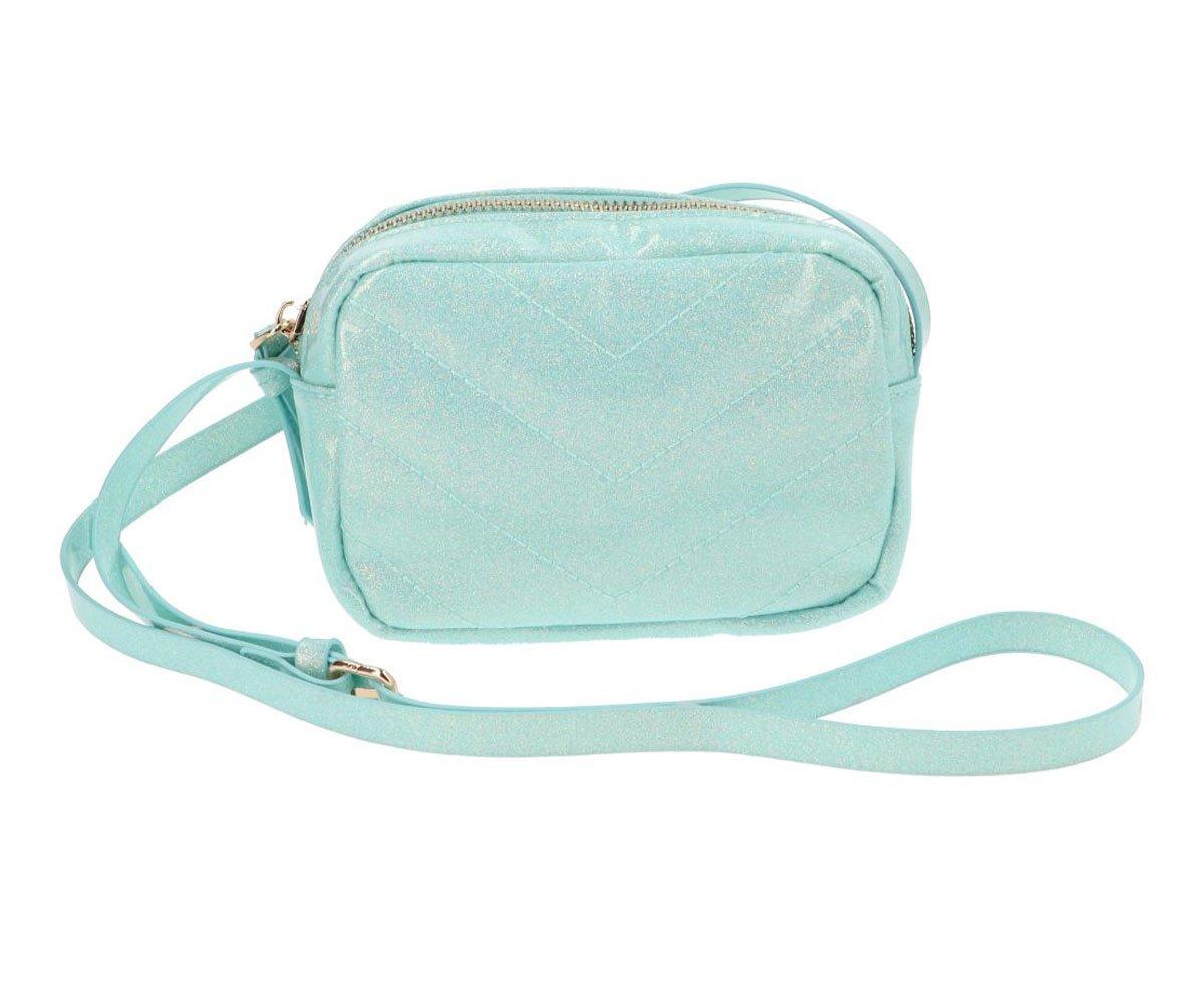 Bolsa infantil Glitter Turquoise