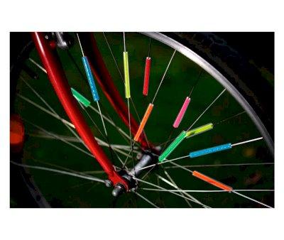 Décoration pour Rayons Vélos, Tubes Colorés - Tutete