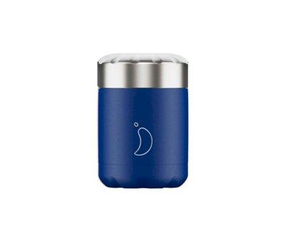 Termo Slidos Chilly's Azul Mate 300ml