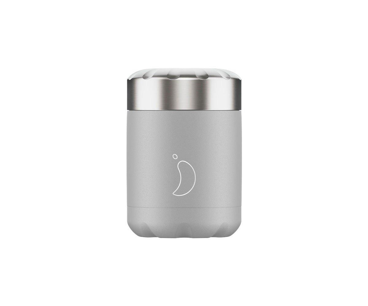 Thermos Chilly's Gris Ple Solids 300 ml 