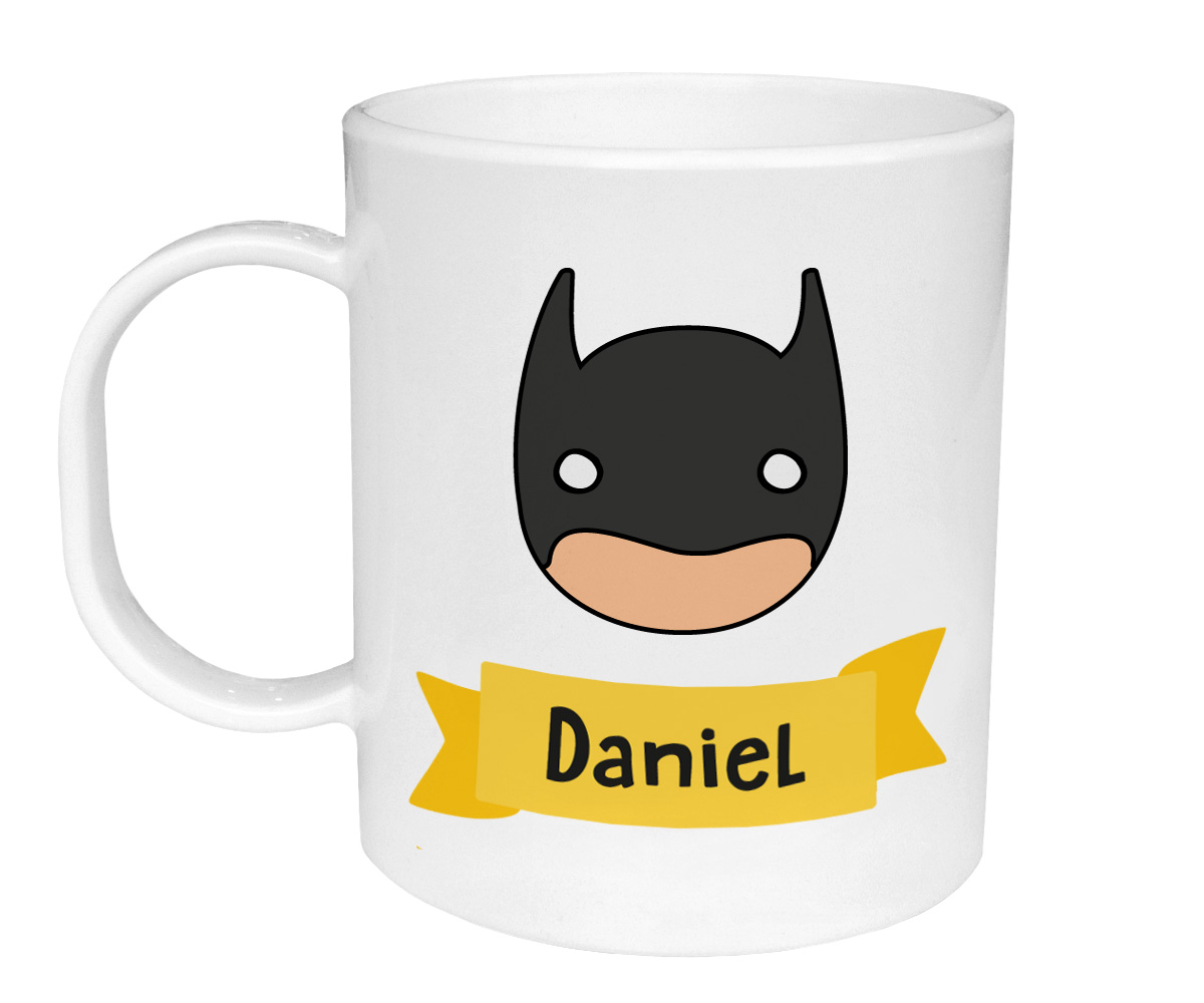 Taza De Plástico Personalizada Héroe