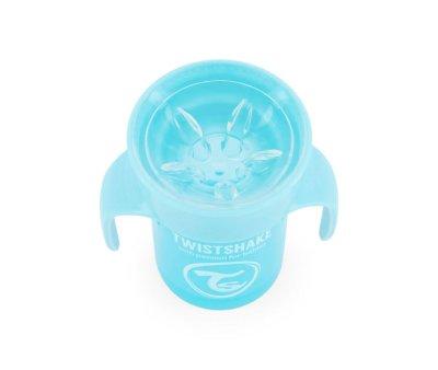 Taza Aprendizaje Twistshake 360 Azul 230ml