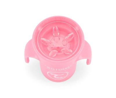 Taza Aprendizaje Twistshake 360 Rosa 230ml