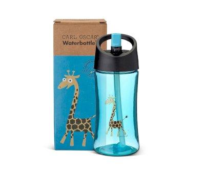 Botella Tritn 350ml Jirafa Turquesa