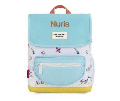 Mochila Escolar Solapa Mini Cool Ride Personalizable