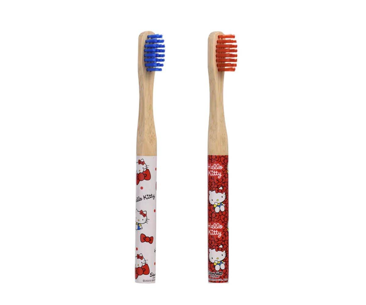 Lot De 2 Brosses à Dents Hello Kitty