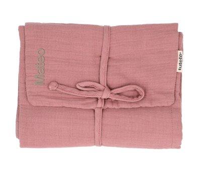 Personalised Murat Changing Mat Hibiscus