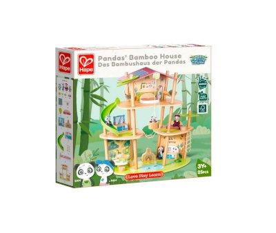 Casa de Bamb de los Osos Pandas