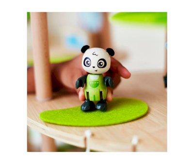 Casa de Bamb de los Osos Pandas