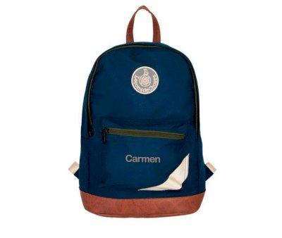 Retro Sport Reflective Personalised Backpack