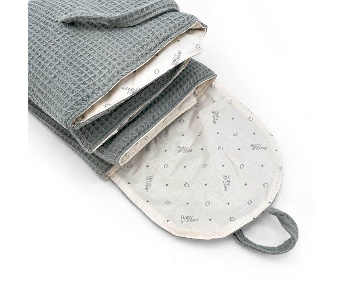 Cambiador Paseo Cute Waffle Grey