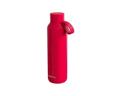 Botella Térmica Quokka Solid con Colgardor Cherry Red 630ml - Tutete