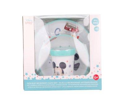 Vajilla Infantil Stor Premium Antideslizante Cool Like Mickey