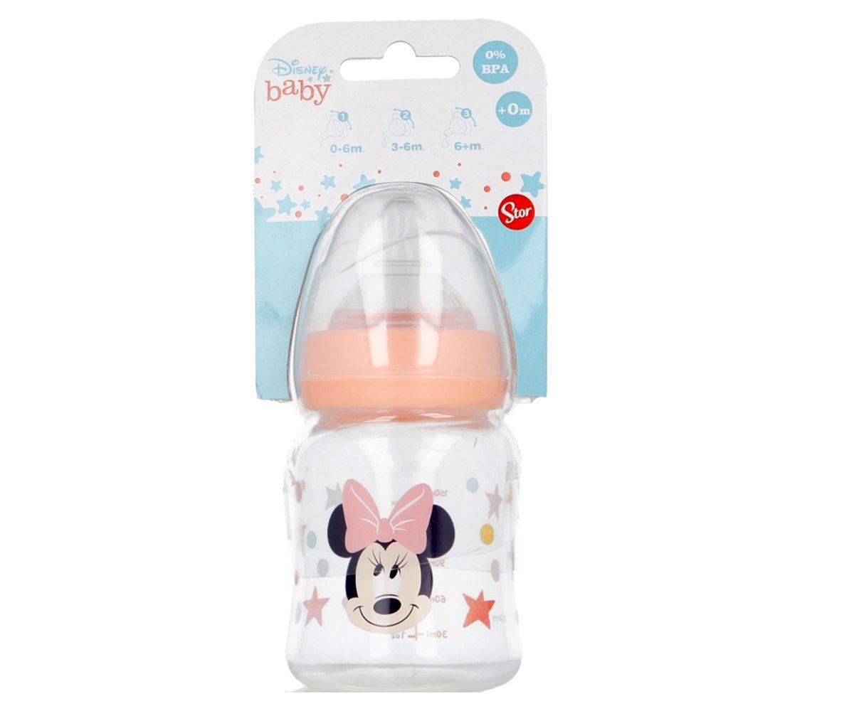 Dodie – Biberon Disney Baby Minnie Initiation+ Anti-colique débit 3 (6M +)  – 330 ml