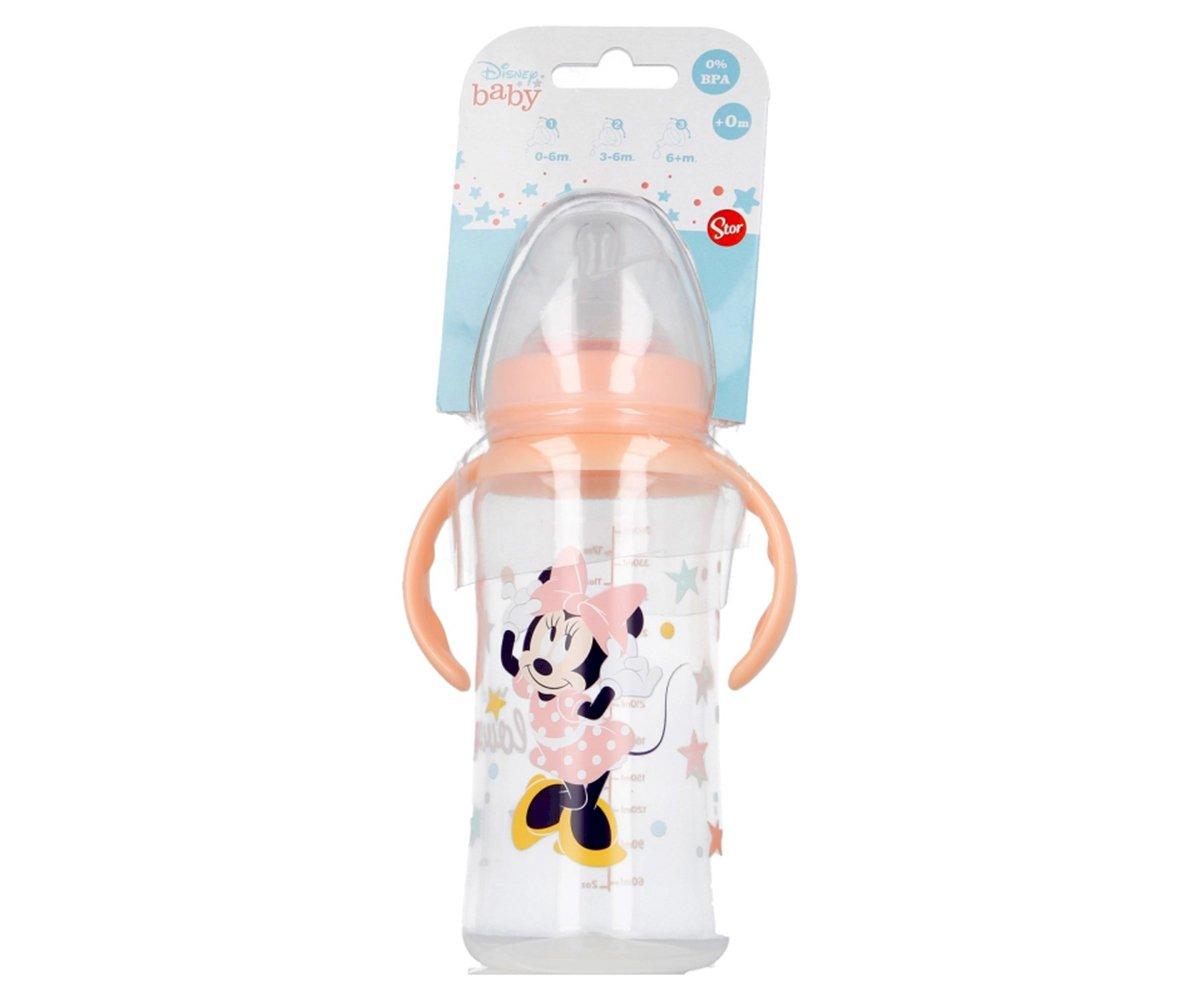 Biberón Con Asas 360 Ml Minnie Mouse