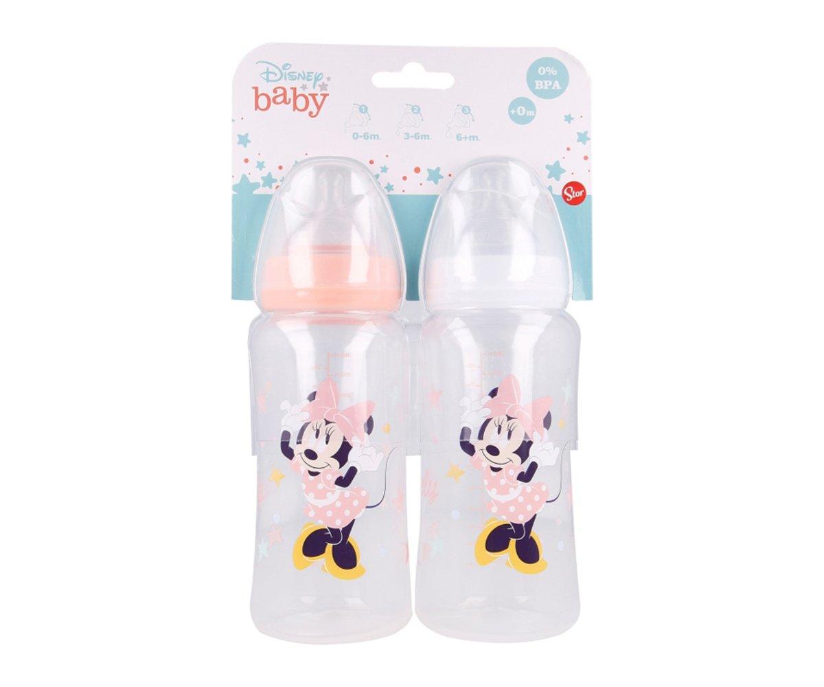 Conjunto de 2 Biberes Minnie Mouse  360ml 